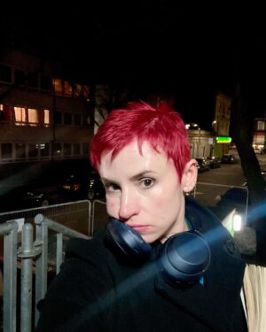 Laurie Penny Instagram - Cutting your own hair and bleach-dying the hell out of the rest isn't the answer.
Sometimes it's the question. The question today is -why do I keep on getting away with this?