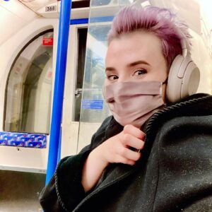 Laurie Penny Instagram - On my way to pick up a @davidboardergiles :D