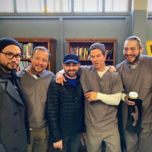 Lawrence Duran Instagram - 🎬Wonderland with Austin
. “It’s all about quality of life and finding a happy balance between work and friends and family.” -Philip Green
.
.
.
.
.
.
#Wonderland #Wahlberg #Malone #Bell #Cowboy #SetLife #GoodTimes #GreatFriends #Family #Netflix #PrivateChef #WahlbergChef #Entourage #Blessed