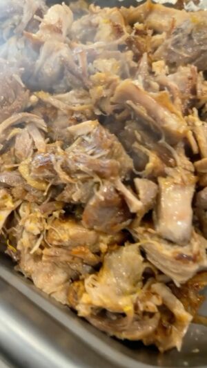 Lawrence Duran Instagram - Pressure Cooker Carnitas
Got this one from @theemoodyfoody and it was a definite hit with the crew! 
Check out his page for the full recipe and more

I like my carnitas a little crispy so I fried them up on the stove with a little orange zest

Seasoned the pork with “Salt Pepper Garlic” from @spiceology

#Carnitas #Tacos #ComfortFood #ChefLife #PrivateChef #WahlbergChef #Family #Blessed