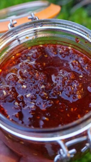 Lawrence Duran Instagram - Salsa Macha

1/2 onion
1/4 cup sesame seeds 
1 cup peanuts
8 Chile molito 
25 Chile de arbol
8 garlic cloves
2 cups avocado oil
1/4 cup vinegar 
Salt to taste 

The molito’s give this one a bit of a smoky flavor which is what I was going for but you can definitely play around with different chili’s, nuts and oils to make this your very own. So many options with this one… have fun with this and make it your own! 

For those of you who are looking for a great salsa macha (one of my favorites) head over to @socalchilihead and place your order.. My buddy Mark makes some amazing salsa!!!

#salsamacha #mexicanfood #comfortfood #funwithfood #privatechef #wahlbergchef #family #blessed