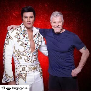 Leandro Lima Instagram - #Repost @hugogloss with @use.repost
・・・
You were always on our mind, Elvis! Leandro Lima se tornou o próprio Elvis Presley na caracterização do Rei do Rock para o espetáculo “Elvis - A Musical Revolution”. O ator irá alternar o protagonismo com Daniel Haidar. Em imagens exclusivas divulgadas pelo hugogloss.com, também foram reveladas as transformações impecáveis de Luiz Fernando Guimarães, como Coronel Parker, e Caru Truzzi, interpretando Priscilla Presley. O musical, a única biografia autorizada de Elvis a ganhar os palcos internacionais, é dirigido por Miguel Falabella e estreia dia 1º de agosto, no teatro Santander, em São Paulo. Já estamos ansiosos para ver de pertinho e soltar o gogó junto! (📸: Jairo Goldflus)