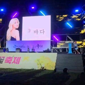 Lee Chae-dam Instagram - 구리 유채꽃 축제 다녀왔어요~^^
KCM님 넘 멋찌고, 최민호님 쇼맨십 굿이고, 바다님 보이스는 하늘을 찌르네용~💕 마지막은 불꽃놀이 🎆