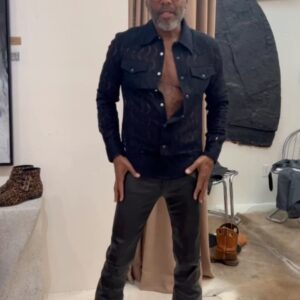 Lee Daniels Instagram - @lennykravitz yes I stole your leather pants….you’re rich enough to get another pair made 💅🏾