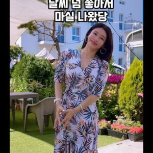 Lee Eun-mi Instagram - 혼자 놀기