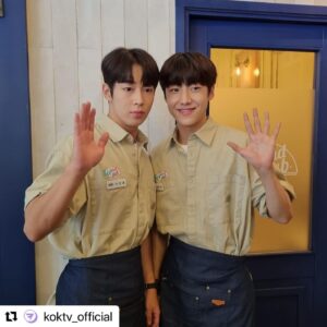 Lee Eun-sang Instagram - #Repost @koktv_official 
・・・
💗우리가 당장 솔앤펍을 가야하는 이유💗 짱잘 알바생들 있음✨

🔗나는 알바人이다 3화 공개👉콬TV 유튜브에서 확인해주세요👀

[파트타임 멜로💜] 매주 수/목 공개
💜콬TV 유튜브 1-6화 공개 ❤Seezn 1-12화 독점 선공개

#파트타임멜로 #PartTimeMello
#한수아 #다원 #민수화 #이은상 #하종우 #문지후 #SF9
#Kdrama #webseries #콬TV #시즌 #Seezn