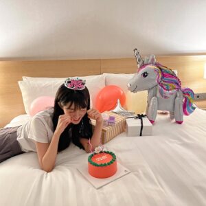 Lee Ji-won Instagram - 얘들아 나 이번엔 케이크 사수했어 잘해찌ㅠ__ㅠ? 
사랑햅ㅠ__ㅠ