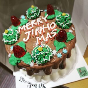 Lee Jin-ho Instagram - 크리스마스 이브
올해는 집에서 좋은시간 보내세요☺

(아주 예쁜 케익 선물 받았어요)
#케익프린세스
#미리크리스마스