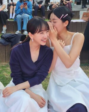 Lee Joo-young Instagram - 오늘의 캐미💙🤍
@wnderkammer_official