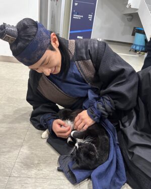 Lee Jung-jun Instagram - 장군이🐈‍⬛
⠀
⠀
⠀
⠀
⠀
⠀
⠀
#꼭두의계절 #고양이