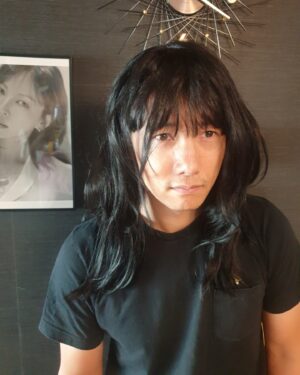 Lee Sang-woo Instagram - 소연이 가발을 써보았다🤣🤣🤣