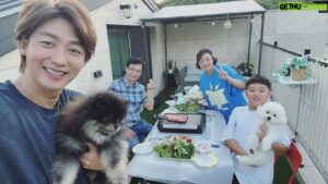 Lee Tae-sung Instagram - 주말 가족 고기파티^^