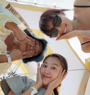 Lee Young-eun Instagram - .
장마 전 수영장🏊‍♀️👙🤿
.