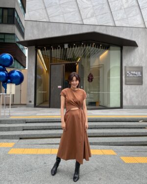 Lee Young-eun Instagram - .
행사가기전📸
.
#밀리우  #milieux