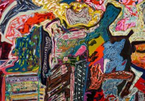 Leelee Sobieski Instagram - East of Eden 
.
.
.
.
.
.
@alminerech Tribeca NYC
Tuesday -Saturday

2019-2023
78 x 116inches 
198.1 x 294.6cm 
Acrylic and Oil on canvas
#alminerechgallery #leeleekimmel #alminerech #tribeca #eastofeden
#thewildsandtheshore #voyager #pinball #nothingfromsomething #piedsdansleau #dip #untwisted #babydragon #thedrop