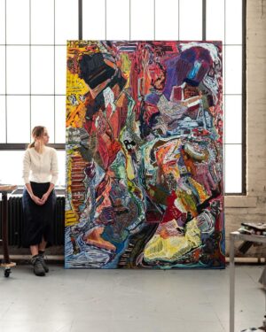 Leelee Sobieski Instagram - Knight, 2021 
Oil, Oil stick and Acrylic on canvas 

Almine Rech Online Viewing Room with
Text by David Rimanelli up until March 6 
(link in profile )

@alminerech @rimanellidavid 
#alminerech #alminerechgallery #davidrimanelli #leeleekimmel #knight
Photos @charlesroussel