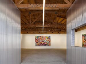 Leelee Sobieski Instagram - Show closing tomorrow… 
The Journal Gallery LA

@thejournalgallery : )

En Passant
78 x 120 inches
2020-2023
Acrylic and oil on canvas 

#enpassant  #thejournalgallery @michaelraynevin #leeleekimmel #thejournalgallerylosangeles #whirl #noahsarc #altar #buster #midnightsnack #troubadoradjacent @jdippy #♟️