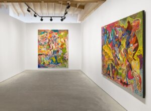 Leelee Sobieski Instagram - Show closing tomorrow… 
The Journal Gallery LA

@thejournalgallery : )

En Passant
78 x 120 inches
2020-2023
Acrylic and oil on canvas 

#enpassant  #thejournalgallery @michaelraynevin #leeleekimmel #thejournalgallerylosangeles #whirl #noahsarc #altar #buster #midnightsnack #troubadoradjacent @jdippy #♟️
