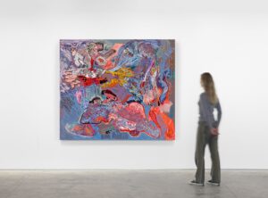 Leelee Sobieski Instagram - Show closing tomorrow… 
The Journal Gallery LA

@thejournalgallery : )

En Passant
78 x 120 inches
2020-2023
Acrylic and oil on canvas 

#enpassant  #thejournalgallery @michaelraynevin #leeleekimmel #thejournalgallerylosangeles #whirl #noahsarc #altar #buster #midnightsnack #troubadoradjacent @jdippy #♟️