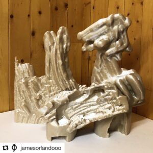 Leelee Sobieski Instagram - #Repost @jamesorlandooo
・・・
@leeleekimmel this is the loveliest 3d print I’ve ever seen 💖 such a great 🔗 through painting, sculpture and VR works @thejournalinc 🙌🏻💯 #leeleekimmel