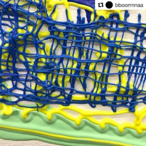 Leelee Sobieski Instagram - #Repost @bboorrnnaa
・・・
Leelee Kimmel detail of ‘Ice’ 2017 up now @thejournalinc #leeleekimmel #ice