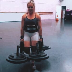 Leigh Holland-Keen Instagram - Start of week 4 . A BIG week ahead. Not long now till @her_roar ALL FEMALE EXPO. 3rd/4th April Brisbane 
@citystrength 
@teampowerelite 
@sbdapparel 
@shreddedwarfare 
@strongwoman_australia
#strongwoman #compprep #heroar #strength #citystrength #teampowerelite #SBD #rebuildbyleigh #gym #girlswholift