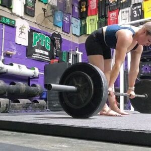 Leigh Holland-Keen Instagram - Some days, I really need to pull my head in, and remember - I'm still recovering from major surgery. 

I'm a pest for wanting to "send it" sometimes . 

The past 8 weeks of hypertrophy training has been ( ill be honest) boring as bat shit but thankfully, it's the last week - hooray I made it . 

Next week I can start having some fun !