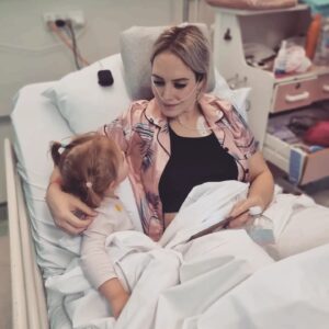 Leigh Holland-Keen Instagram - Forever grateful for having the biggest reason to keep fighting ❤️. #unconditionallove #motherdaughter