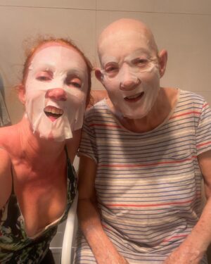 Leigh Holland-Keen Instagram - It was an an emotional weekend down in Sydney… 
Being a carer for my mum who’s terminally ill with cancer was exhausting, but I’ve never forgotten about my dear friend @leigh.hollandkeen who lost hers 🥹💔🕊️ 

Susan Holland-Keen was one of the OG strongwomen in Australia. I met her and Leigh competing up in Cairns in 2017 💪 

Pic & vid from post competing shenanigans where Susie was trying to pole dance on a traffic light 😂 

I’ll always remember her warmth toward others, loud laugh, bright pink 💕& leopard print attire!🐆 

We visited “susies garden” place of rest, paid respects and then wined & dined ourselves🍷🍖 

Sometimes you just need ya girlfriends in your corner to talk shit to and listen when you’re under a lot of stress 🤯 

I still consider my mum a strongwoman (heck it would have been a handful to raise me!) but our photos together doing face masks certainly aren’t as glamorous as Leigh and Susie on the historic manhood stones in Scotland 🏴󠁧󠁢󠁳󠁣󠁴󠁿 😜 

A mother daughter relationship is like no other, and I am dreading that mine will be over soon 🥹 

I am so grateful for my friendship with @leigh.hollandkeen providing sound nursing advice for my mum and moving through this grief like she has done ❤️ 

So much love for you sister 😘 

#stronwomensupportingstrongwomen #sistersinstrength #motherdaughter #friendship #fuckcancer #griefandloss