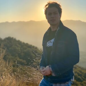 Leo Howard Instagram - Blinded by my tasteless choice of double denim...