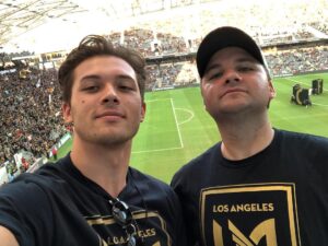 Leo Howard Instagram - Dale dale dale BLACK AND GOLD!!!! #blackoutla #lafc