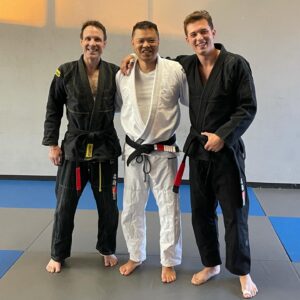 Leo Howard Instagram - I can’t really explain this accomplishment to people unless you train and really get what it takes to be a black belt in Brazilian jiu jitsu.
I remember rolling with black belts early on and I would have sworn they were using dark magic. I’ve snorted sweat, been choked out, gotten more injuries than I can count, bled on the mat, made friends for life on the mat, and loved every minute. I couldn’t be more proud to join this club. Thank you @ernietom for teaching me for all these years. Onto the next chapter. Forever learning. 🤘🏼🤘🏼
