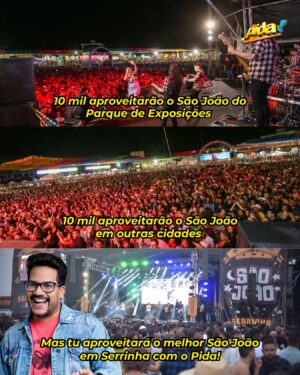 Léo Sampaio Instagram - ESTAMOS CHEGANDO SERRINHA! 🔥🪗 Esse ano o Pida!  cobrirá todo o São João de Serrinha, com o comando de @euleopida na transmissão pelo YouTube oficial do Pida! e também para o programa, cobertura real time aqui pelo insta e muito mais! 

De 21 a 25 de Junho a partir das 19:30! ⏰

Vocês vão acompanhar?! Já ativa as notificações! 😍🥹 

📸 Ulisses Dumas, @saojoaodeserrinhaoficial e @saojoaonabahia