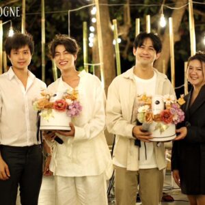 Leo Saussay Instagram - ทำงานกับนุ้งกลัฟฟฟฟฟ  สนุกมากกก🥰#NEFERLOGNExGULF #MYSCENTMYSTORIES