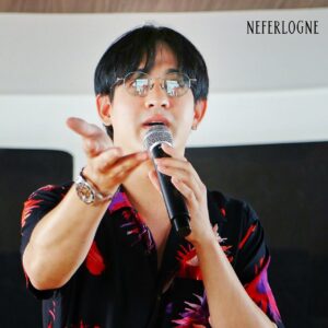 Leo Saussay Instagram - ทำงานกับนุ้งกลัฟฟฟฟฟ  สนุกมากกก🥰#NEFERLOGNExGULF #MYSCENTMYSTORIES