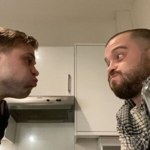 Leo Woodall Instagram - Good excuse to whip this out again. Happy Birthday @jameswestphal_ I do loves ya X