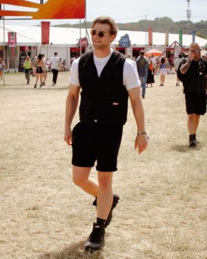 Leo Woodall Instagram - Glastonbury, I still miss you.

@hunterbootsuk