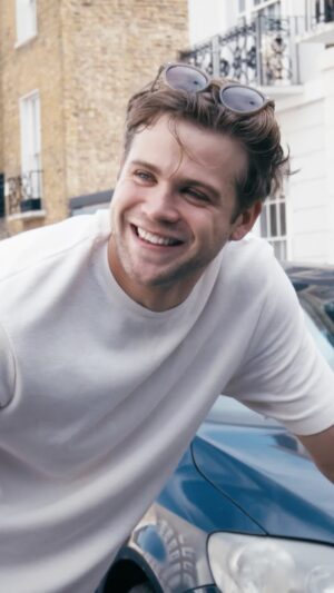 Leo Woodall Instagram - “If I make this shot, you have to spend the day with me.” Coming from #LeoWoodall, it’s not exactly a threat. His pool skills failed him, but @BritishVogue opted to take him up on a Lime bike tour of London anyway. Watch as the star of new Netflix series #OneDay takes Vogue along with him to the studio and to his favourite local pub – and read #BritishVogue’s interview with the leading man at the link in bio.

Director: @Peter.H.Hamblin
Production: @HamblinFilms
