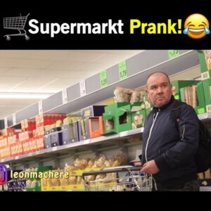 Leon Machère Instagram - Supermark Prank 🛒😂 Liked das Video für mehr Pranks auf Insta 👍🏼👍🏼