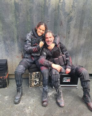 Lesley-Ann Brandt Instagram - Tonight. The finale of @amcthewalkingdead #theoneswholive