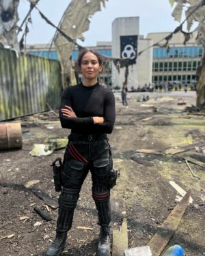 Lesley-Ann Brandt Instagram - And in the end, it was love that won. It is love that ALWAYS wins. Thank you for welcoming me into this crazy world. Pearl Thorne out. ✌🏾☠️💋