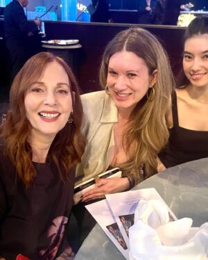 Lesley Ann Warren Instagram - The most beautiful evening celebrating the magnificent @abtofficial with the irrepressible @rebekahkochan  and the gift of dining with the young and brilliant@chloemisseldine!