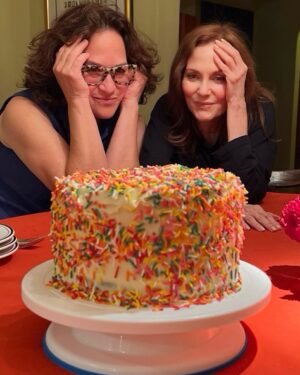 Lesley Ann Warren Instagram - Oh-oh…all for us?! Created for my birthday by my dearest pal and Uber baker @zaner737 YUM!!!