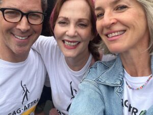 Lesley Ann Warren Instagram - I am so proud of ALL of us and so grateful to our courageous and brilliant negotiators! It brought me so much joy to be on the lines with my fellow actors and whether I knew you or not, the enormous love and shared purpose, the hugs and laughter, the dancing and bonding, I will never forget. 💓💓💓💓