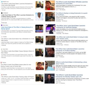Leslie David Baker Instagram - Thank you for your continued Love and Support! The press coverage on our new series “Uncle Stan” is starting to pick up steam! Check out the link in my bio or UncleStanTheShow.com for more information and to support the recently updated Kickstarter campaign!