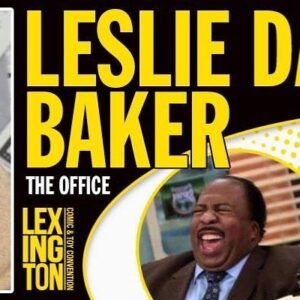 Leslie David Baker Instagram - Looking forward to meeting all the fans @lex_con this weekend!