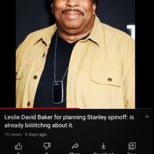 Leslie David Baker Instagram - Here is yet another racist and hate filled message we received regarding the Uncle Stan Crowdfunding  Campaign.

The creator of the video at different points states that:

“Blacks commit all the crimes, all the racially motivated crimes, all the rapes, all the murders, all the mugging...” 

“Just don’t hire them, just don’t rent your room to them...” 

Bigotry like this is why we must continue to unite and fight against racism. Black Lives Matter Too!