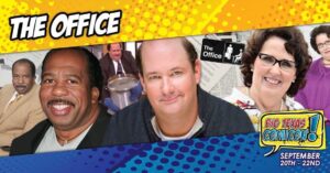Leslie David Baker Instagram - Come hang out with @thelesliedavidbaker Phyllis, @bbbaumgartner and @officialsardarkhan today, tomorrow, and Sunday only at the @bigtexcon