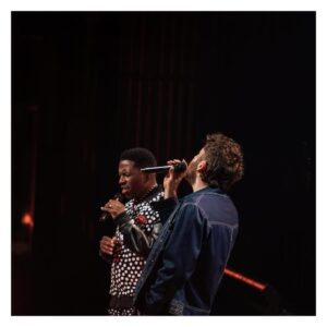 Leslie Odom Jr. Instagram - Ben Platt’s on Broadway at the Palace for a couple more weeks 

Made the trek and I’m glad I did

📷: Drew Elhamalawy / @drewxphotography