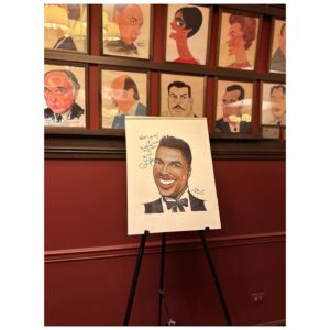 Leslie Odom Jr. Instagram - A new portrait went up on the wall at @sardisnyc last week 

Friends and loved ones showed up and said such wonderful and wonderfully embarrassing things. 

It was almost too much for me to take in. Almost. 🫶🏾🥹